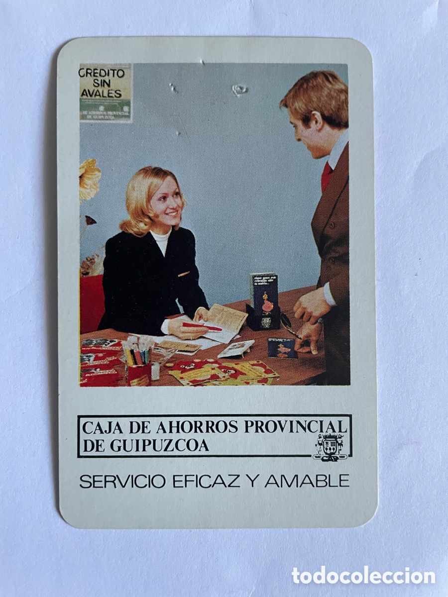 Coleccionismo calendarios: Calendario Fournier 1973, Caja de Ahorros de Guip&uacute;zcoa