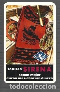 Collectionnisme Calendriers: CALENDARIO DE PUBLICIDAD DE H. FOURNIER DE TOALLAS SIRENA DEL A&Ntilde;O 1967