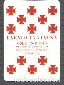 Collectionnisme Calendriers: CALENDARIO DE PUBLICIDAD DE FARMACIA VIAYNA BADALONA DEL A&Ntilde;O 2002