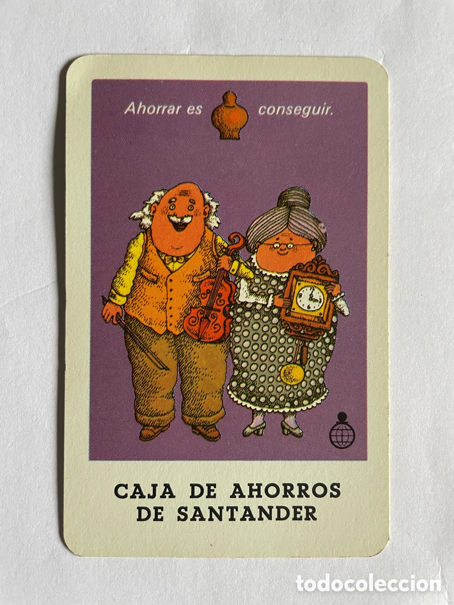 Coleccionismo calendarios: Calendario Fournier 1979, Caja Ahorros de Santander