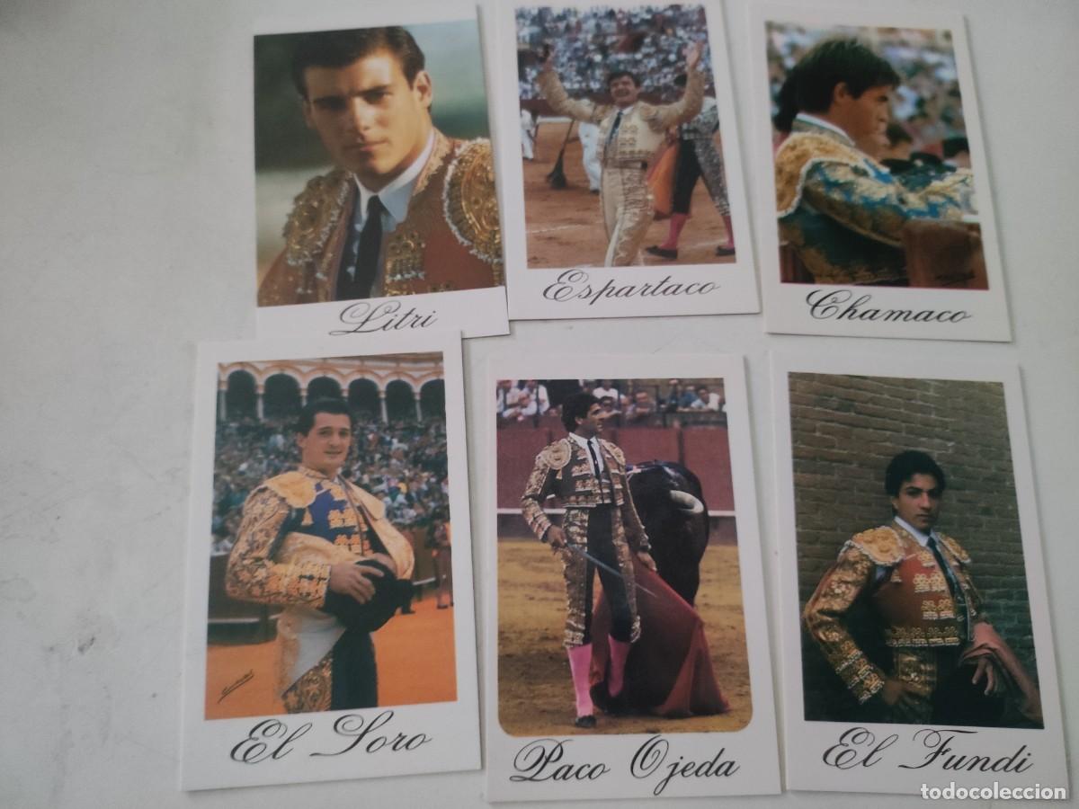 Coleccionismo calendarios: Lote de 6 calendarios Toreros. - Foto 1