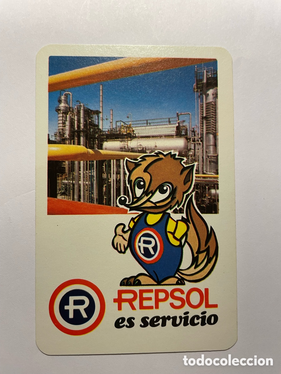 Coleccionismo calendarios: Calendario Fournier 1979, Repsol