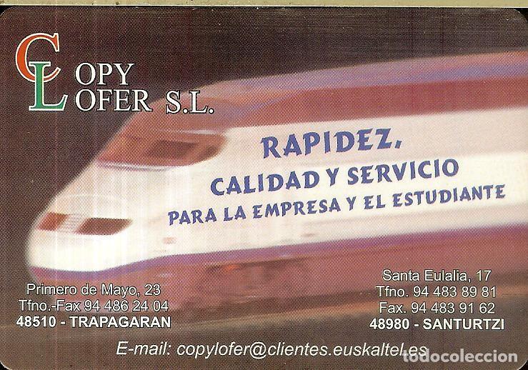 Coleccionismo Calendarios: CALENDARIO DE PUBLICIDAD - 2000 - COPY LOFER - TRAPAGARAN Y SANTURTZI