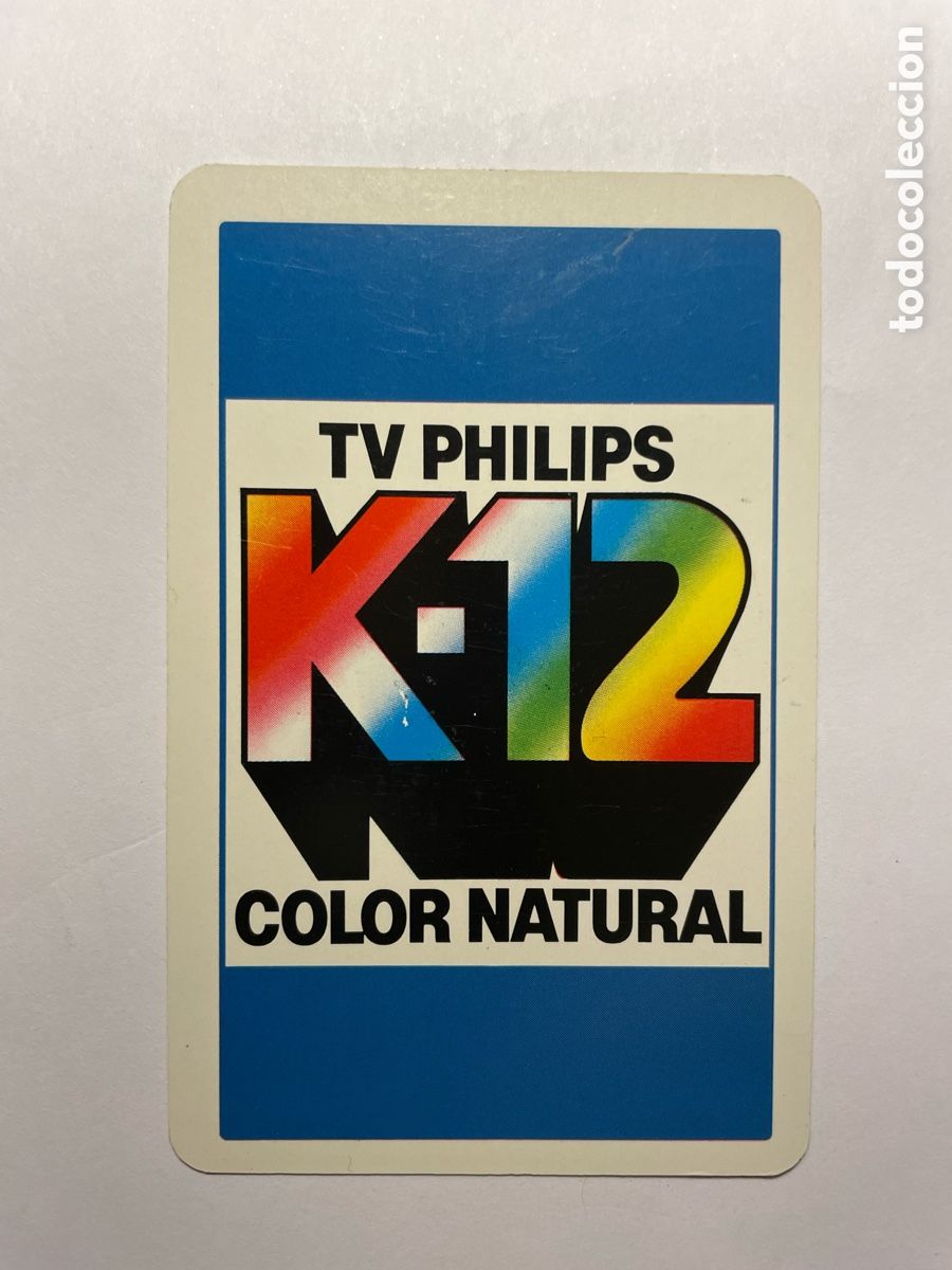 Coleccionismo Calendarios: Calendario Fournier 1980, Philips