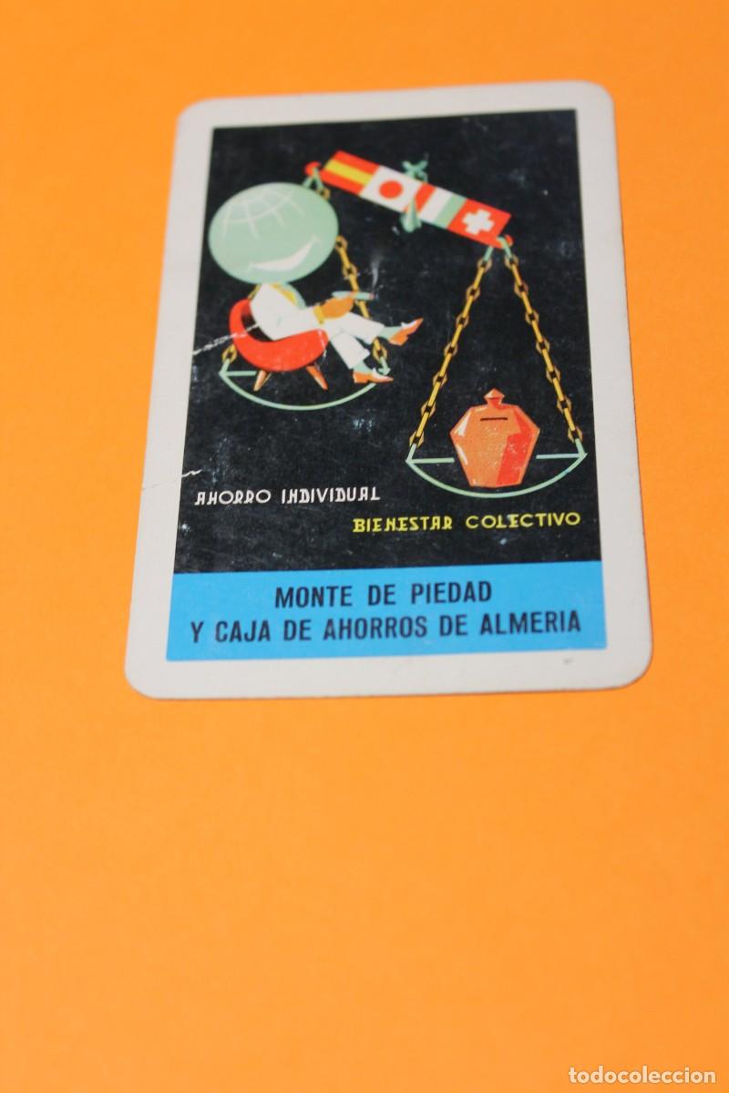 Coleccionismo Calendarios: CALENDARIO FOURNIER. A&Ntilde;O 1962. Es un HF8. MONTE DE PIEDAD Y CAJA DE AHORROS DE ALMERIA.