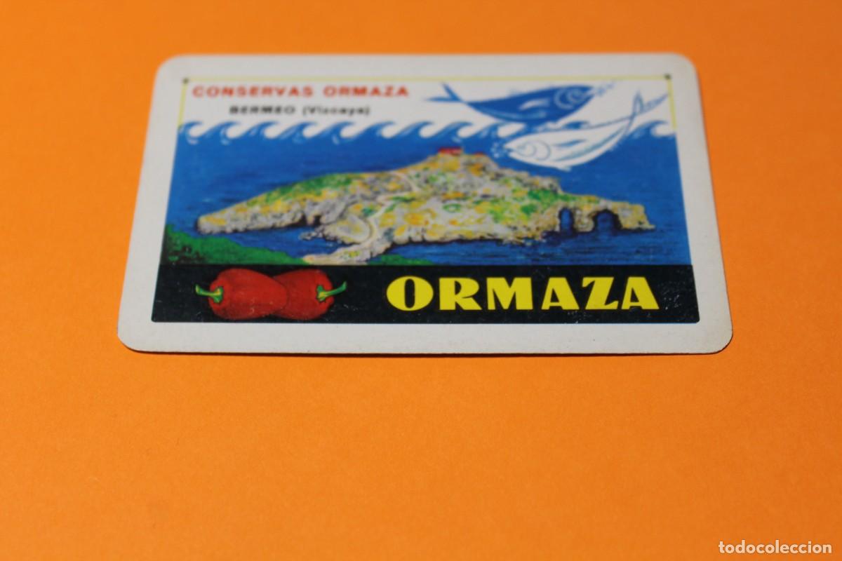 Coleccionismo Calendarios: CALENDARIO FOURNIER. A&Ntilde;O 1966. Es un HF8. CONSERVAS ORMAZA. BERMEO. VIZCAYA. GAZTELUGATXE.