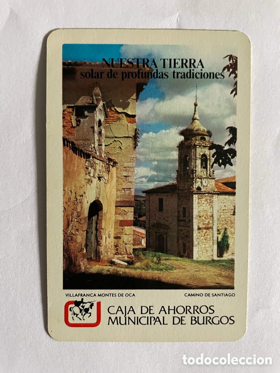 Coleccionismo Calendarios: Calendario Fournier 1982, Caja Ahorros Municipal de Burgos