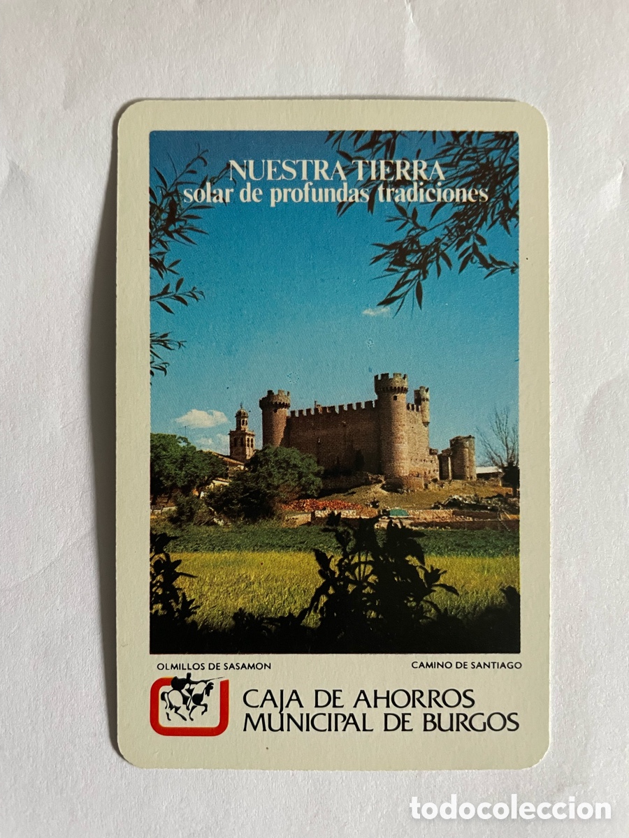 Coleccionismo Calendarios: Calendario Fournier 1982, Caja Ahorros Municipal de Burgos