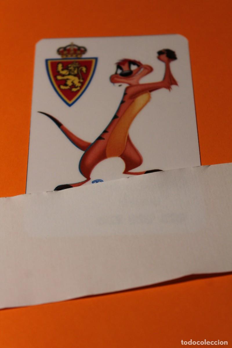 Collectionnisme Calendriers: CALENDARIO DE BOLSILLO. A&Ntilde;O 2024. ESCUDO DEL REAL ZARAGOZA. FUTBOL. FIGURA DISNEY.
