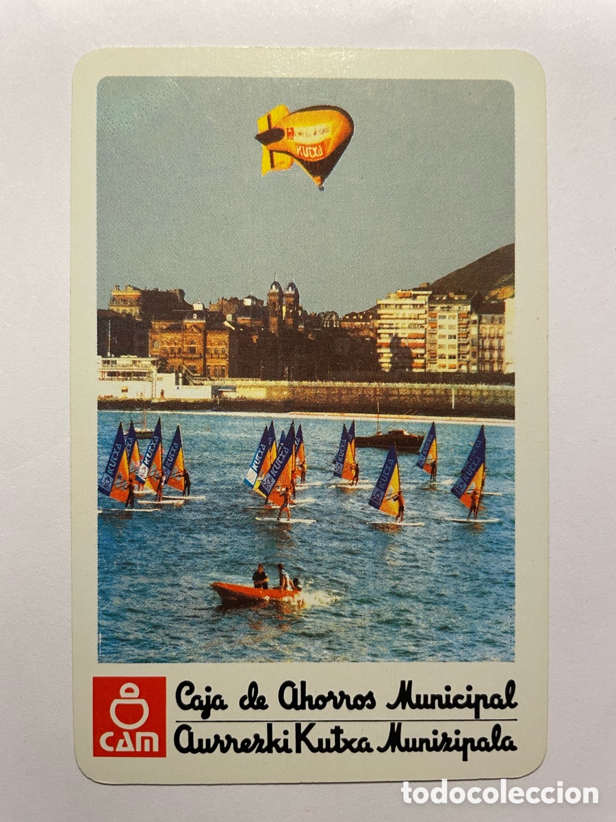 Coleccionismo calendarios: Calendario Fournier 1985, Caja Ahorros Municipal