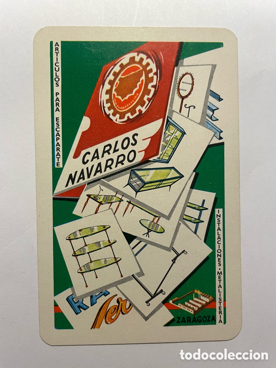 Coleccionismo calendarios: Calendario Fournier 1970, Carlos Navarro