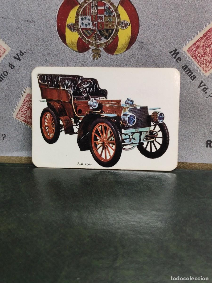 Coleccionismo Calendarios: 2260 Calendario Coches antiguos Fiat 1902 Valpara&iacute;so Badajoz 1972