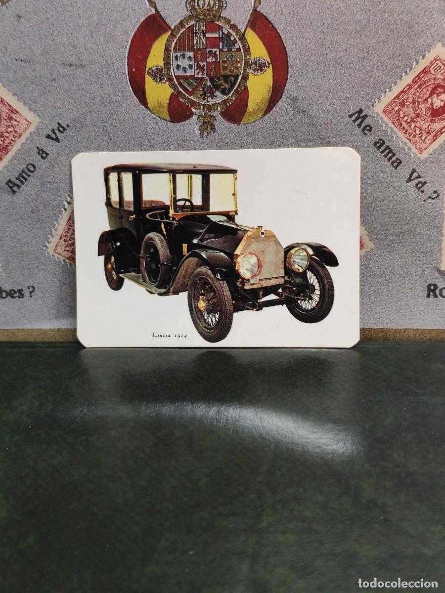 Coleccionismo Calendarios: 2262 Calendario Coches antiguos Lancia 1914 Valpara&iacute;so Badajoz 1972