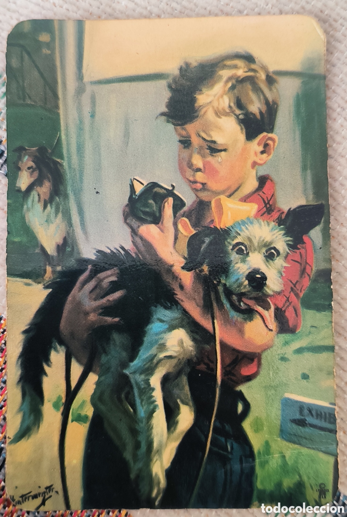 Collectables Calendars: Calendario 1964 Marases ni&ntilde;o con perro