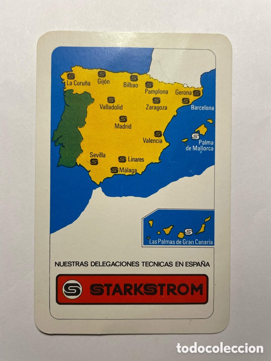 Coleccionismo Calendarios: Calendario Fournier 1968, Starkstrom