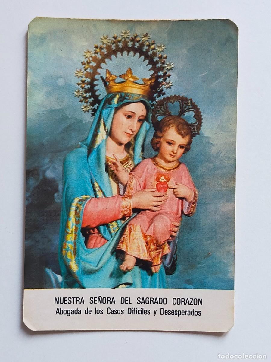 Coleccionismo Calendarios: Calendario de bolsillo 1986 - Ntra Sra del Sagrado Coraz&oacute;n - MISIONEROS DEL SAGRADO CORAZON