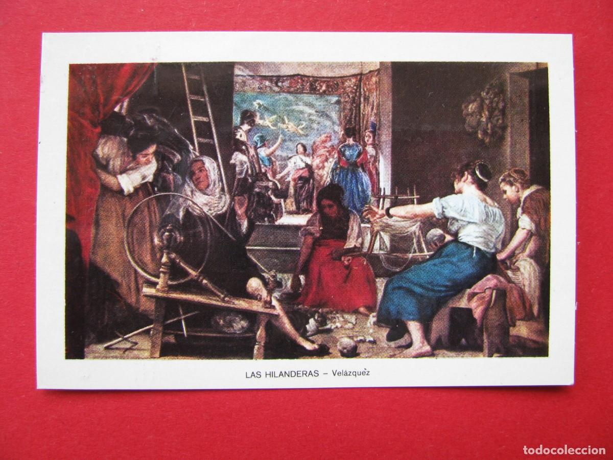 Coleccionismo Calendarios: CALENDARIO DE BOLSILLO. IMAGEN LAS HILANDERAS VELAZQUEZ. PUBL. MUEBLES LORCANO, ZAIDIN GRANADA 1973.