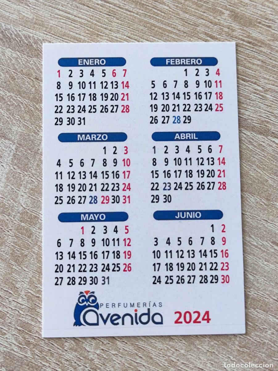 Sammeln von Kalendern: CALENDARIO DE BOLSILLO 2024 - PERFUMERIAS AVENIDA