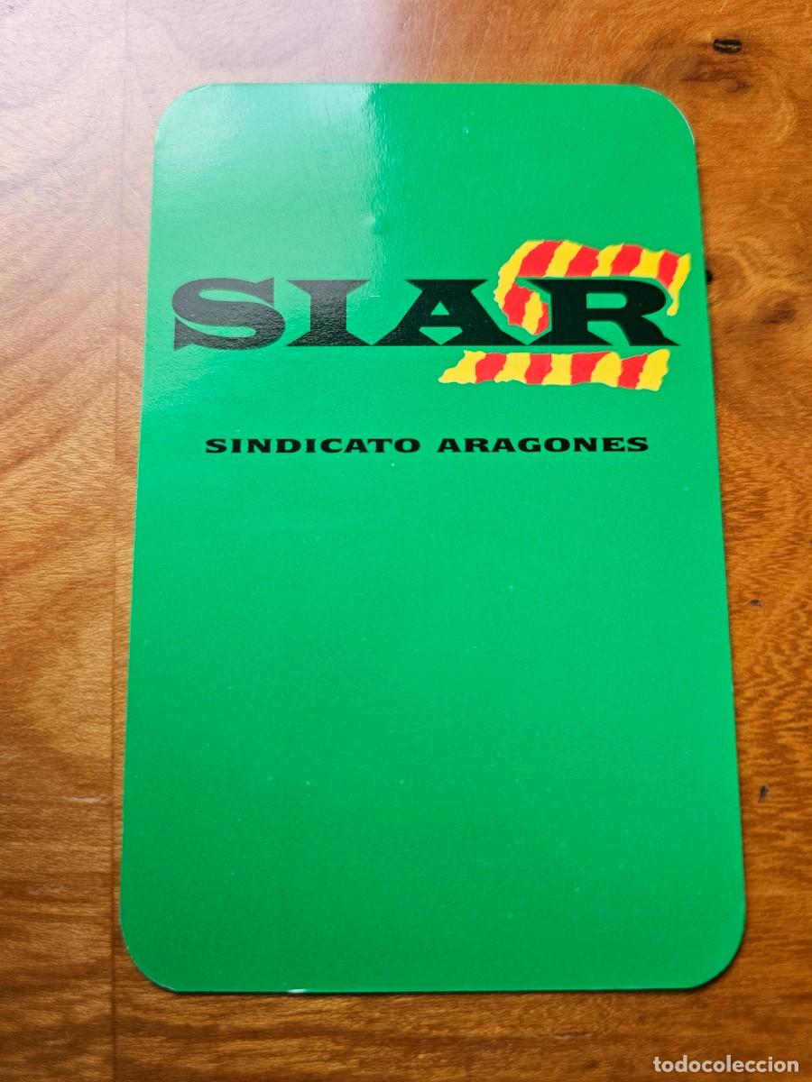 Colecionismo Calend&aacute;rios: CALENDARIO SINDICATO SIAR 1998