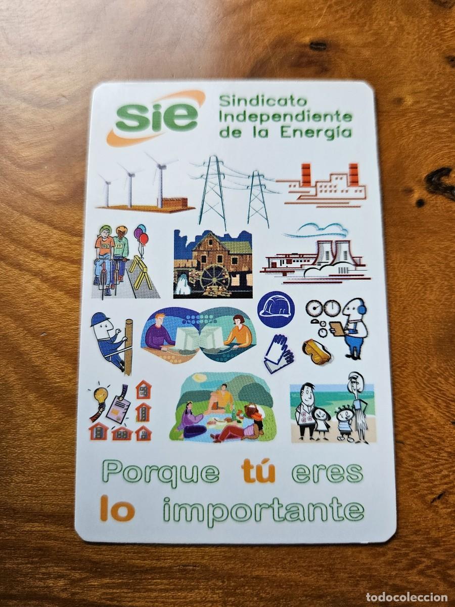 Colecionismo Calend&aacute;rios: CALENDARIO SINDICATO INDEPENDIENTE de la ENERGIA 2007