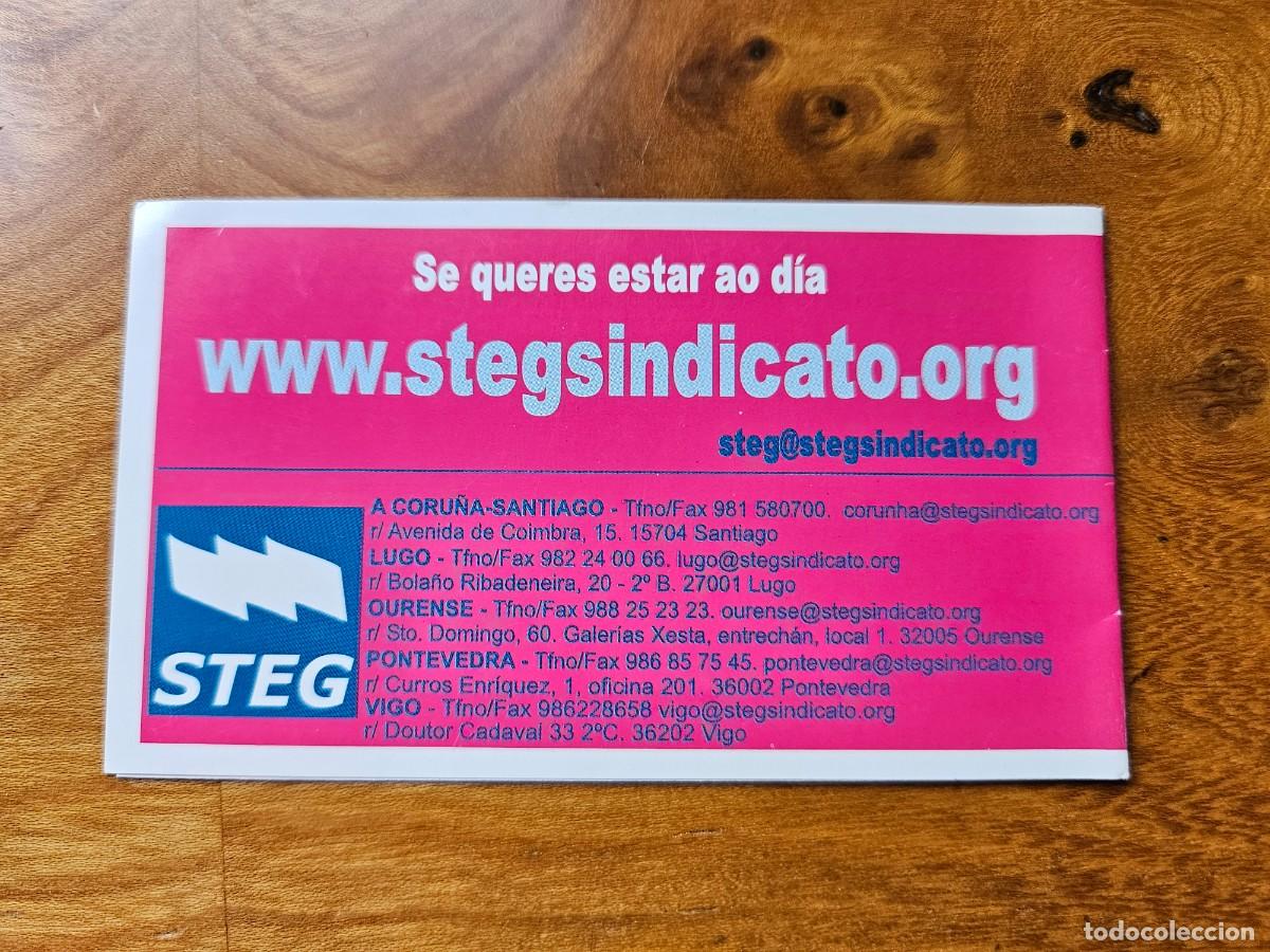 Colecionismo Calend&aacute;rios: CALENDARIO SINDICATO STEG 2010-11