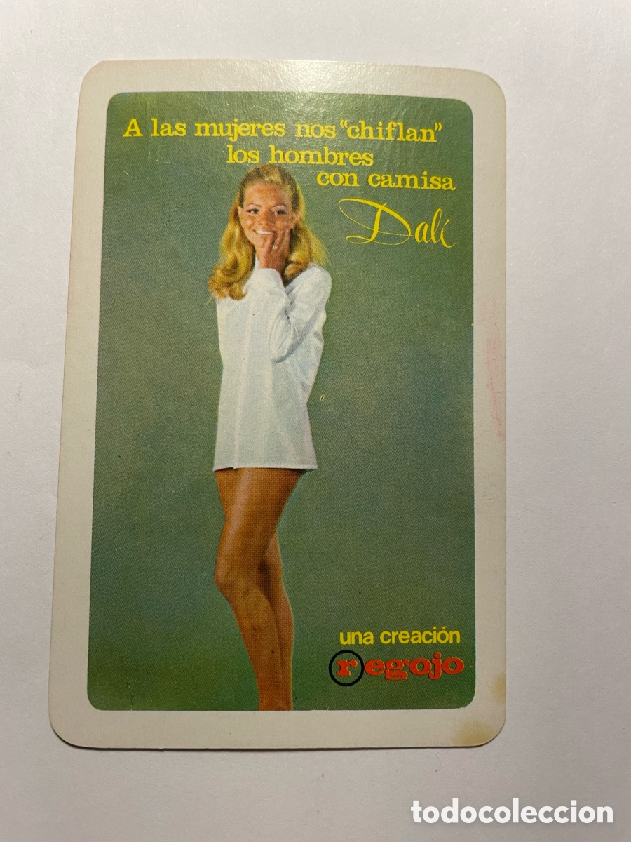 Coleccionismo Calendarios: Calendario Fournier 1969, camisa Dal&iacute;
