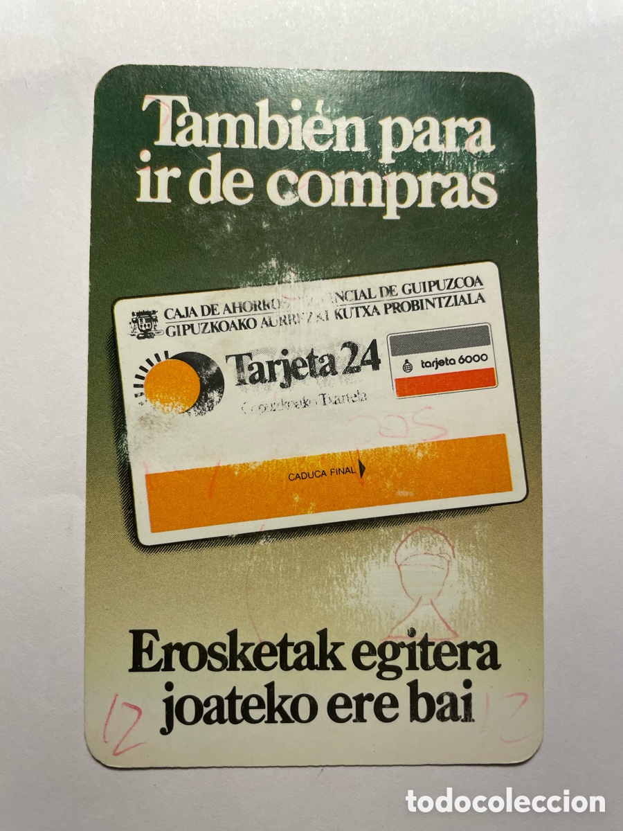 Coleccionismo Calendarios: Calendario Fournier 1986, Caja Ahorros Municipal de Guip&uacute;zcoa