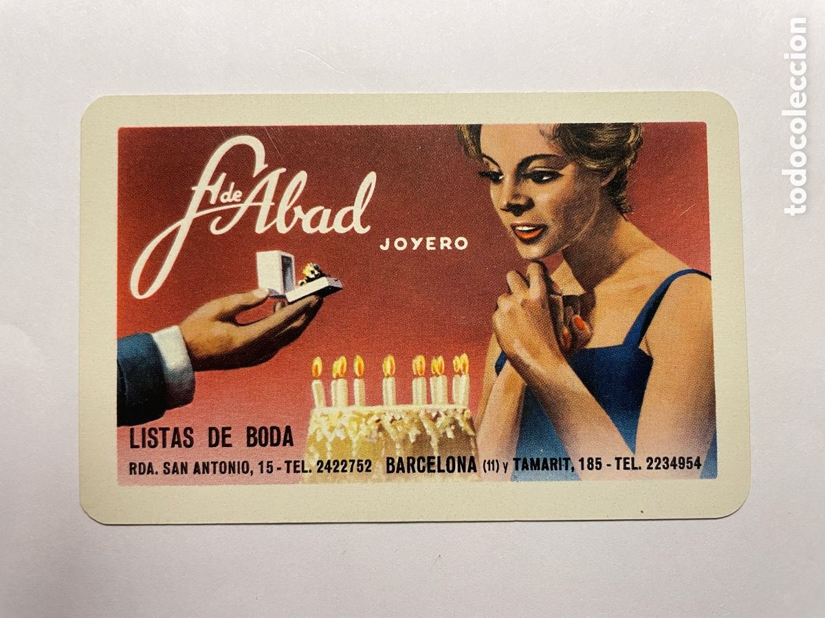 Coleccionismo Calendarios: Calendario Fournier 1967, Abad
