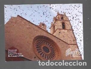 Colecionismo Calend&aacute;rios: CALENDARIO DE PUBLICIDAD DE TRESORS DEL PATRIMONI DE REUS EL CAMPANA DEL A&Ntilde;O 2017