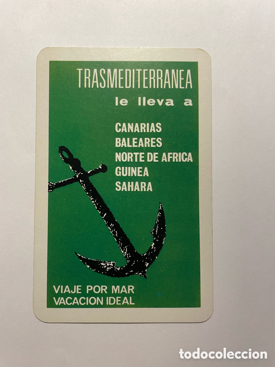 Coleccionismo Calendarios: Calendario Fournier 1969, Transmediterr&aacute;nea
