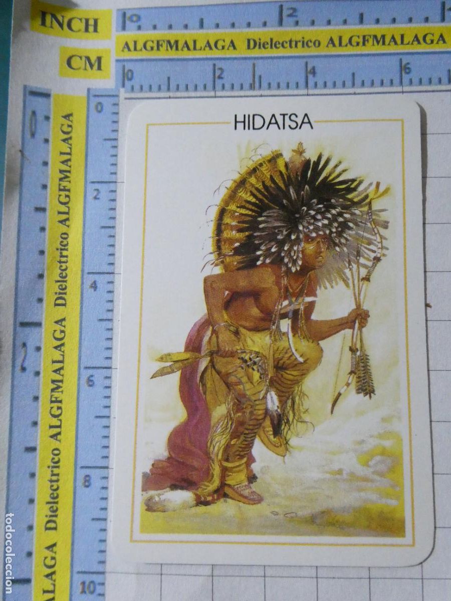 Coleccionismo Calendarios: CALENDARIO DE BOLSILLO A&Ntilde;O 2005. INDIOS NATIVOS AMERICANOS. HIDATSA. 40