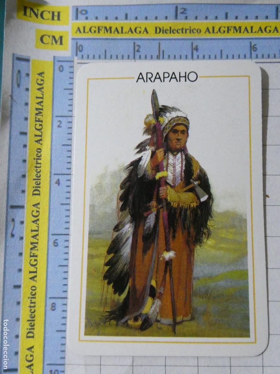 Colecionismo Calend&aacute;rios: CALENDARIO DE BOLSILLO A&Ntilde;O 2005. INDIOS NATIVOS AMERICANOS. TRIBU. ARAPAHO 55