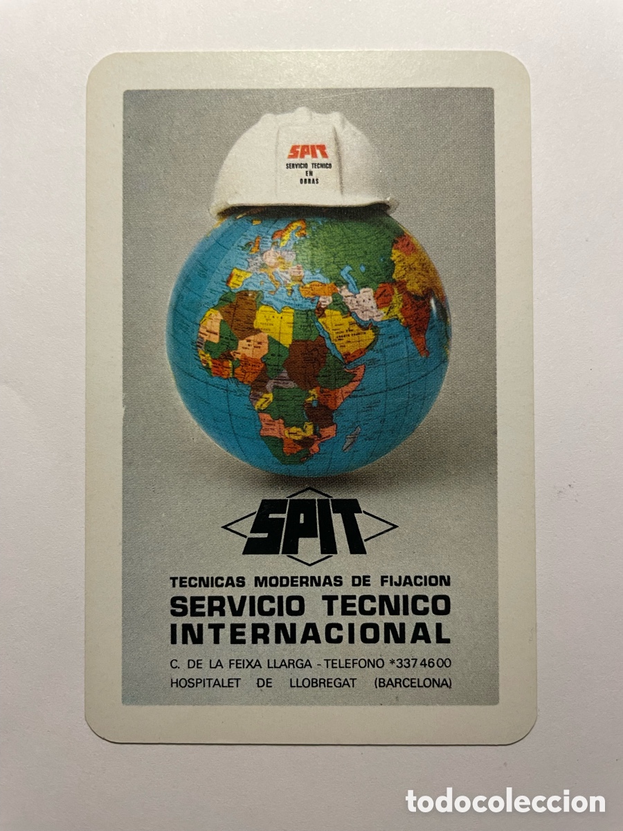 Coleccionismo Calendarios: Calendario Fournier 1972, Spit