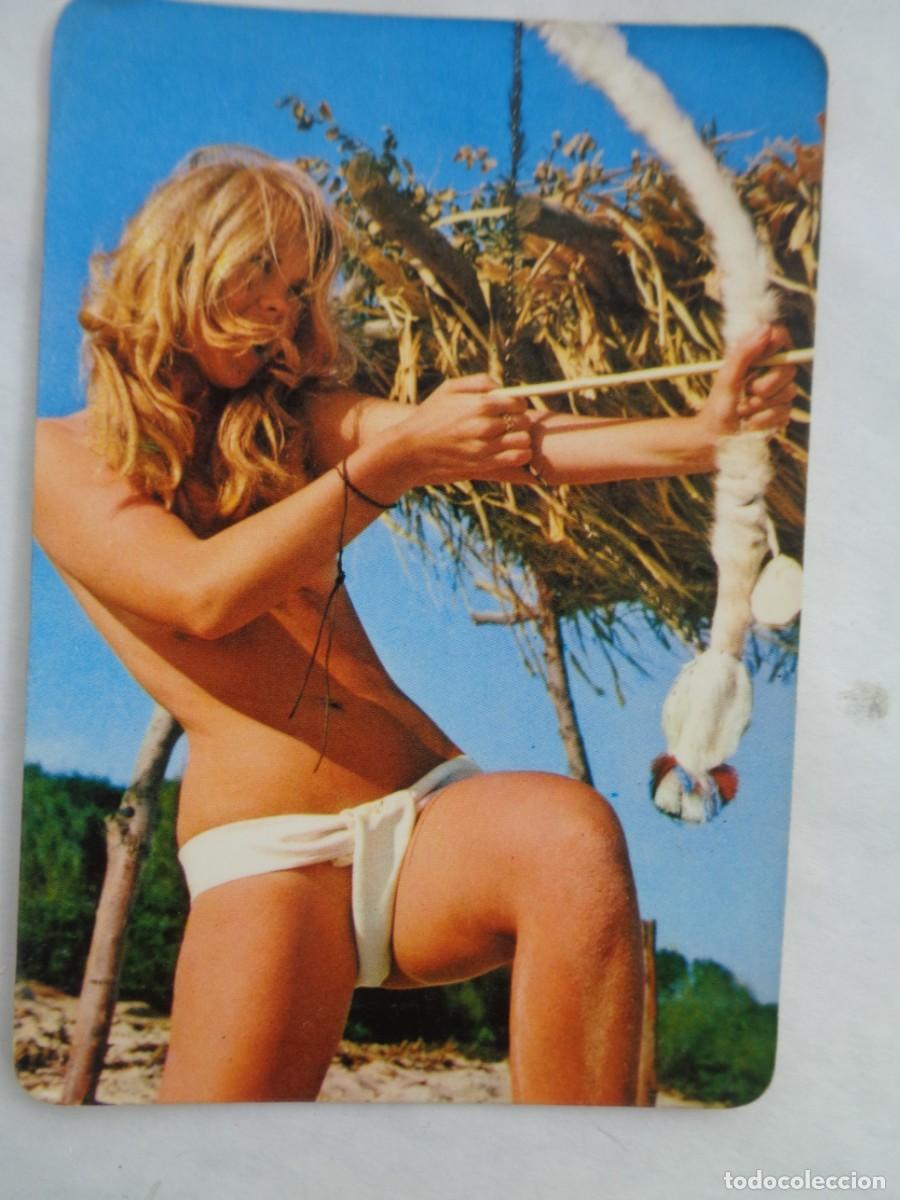 Coleccionismo calendarios: CALENDARIO DE BOLSILLO DE 1975 CON CHICA