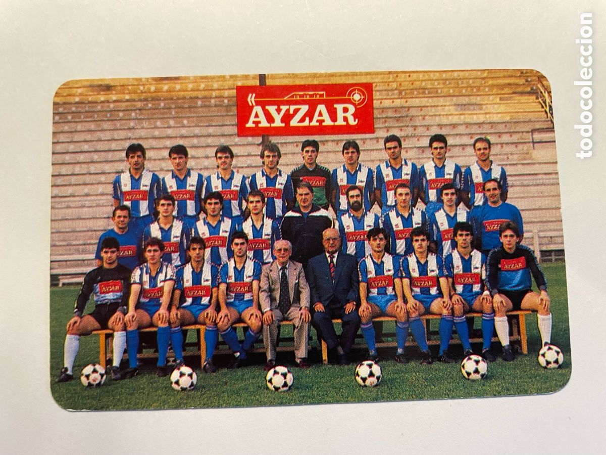 Coleccionismo Calendarios: Calendario Fournier 1989, Ayzar