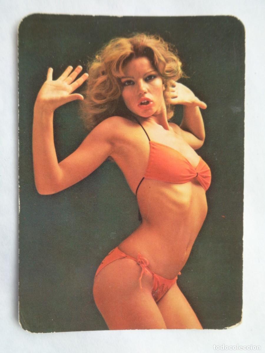 Coleccionismo calendarios: CALENDARIO DE BOLSILLO DE 1976 CON CHICA - Foto 1