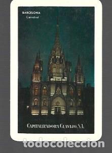 Coleccionismo Calendarios: CALENDARIO DE H FOURNIER DE CAPILIZADORA CJAVIJO S. A. CATEDRALDE BARCELONA A&Ntilde;O 1964