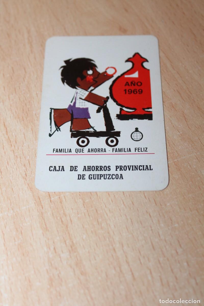 Coleccionismo calendarios: CALENDARIO FOURNIER. CAJA DE AHORROS PROVINCIAL DE GUIPUZCOA. A&Ntilde;O 1969. ES UN HF8.
