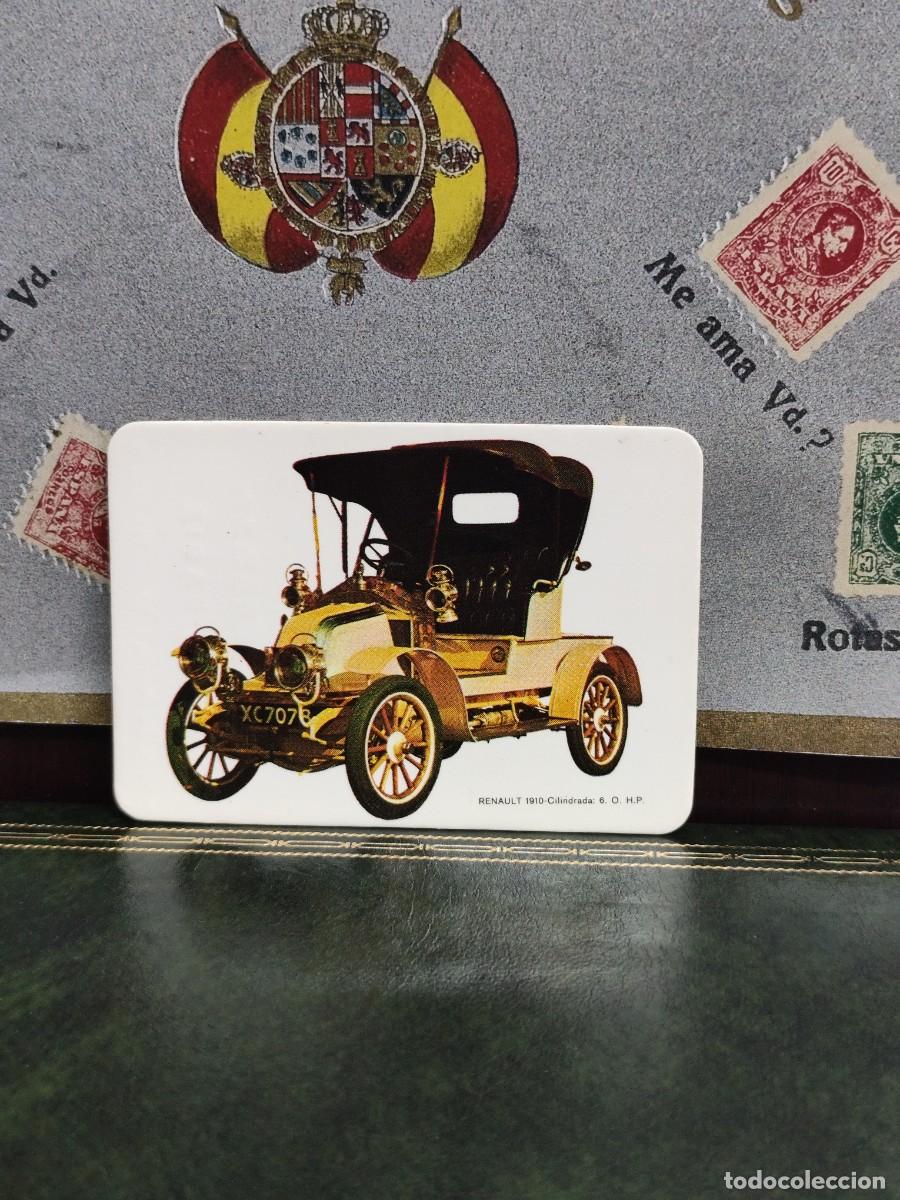 Coleccionismo Calendarios: 2933 Calendario N&deg; 140 Coche Antiguo Renault 1910 Finisterre SA Agencia C&aacute;diz 1981