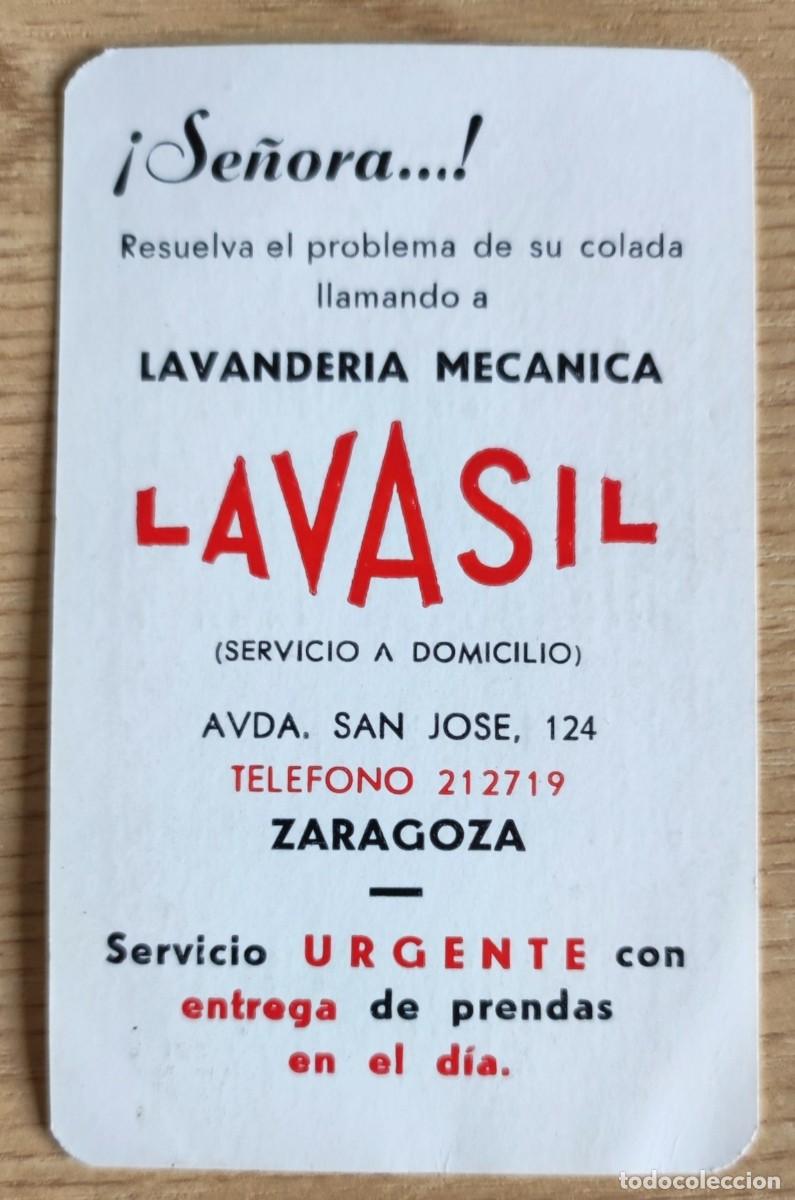 Sammeln von Kalendern: CALENDARIO LAVASIL 1972 LAVANDERIA MECANICA AVENIDA SAN JOSE ZARAGOZA