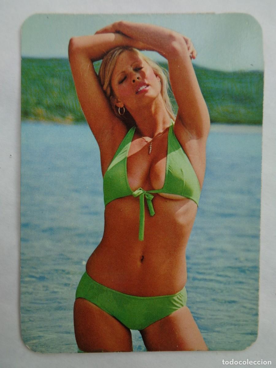 Coleccionismo Calendarios: CALENDARIO DE BOLSILLO DE 1975 CON CHICA