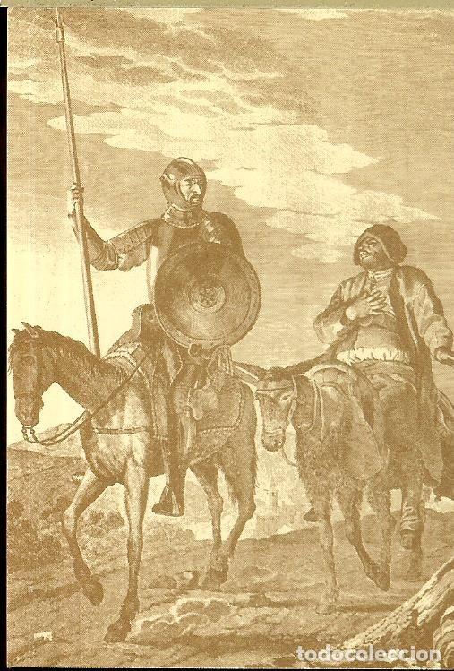 Coleccionismo Calendarios: CALENDARIO DE PUBLICIDAD - A&Ntilde;O 2001 - LIBRER&Iacute;A CERVANTES - DON QUIJOTE