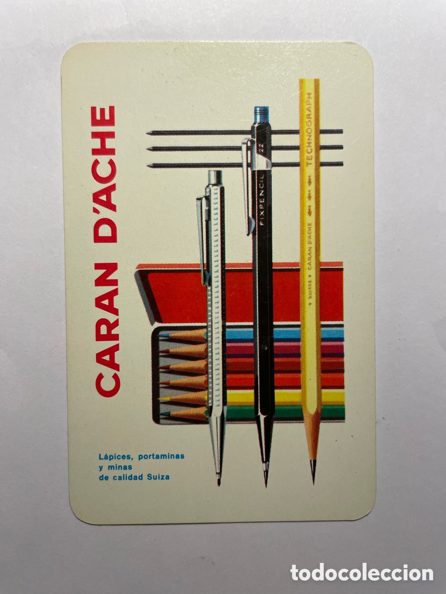 Coleccionismo Calendarios: Calendario Fournier 1964, Caran d&rsquo;Ache