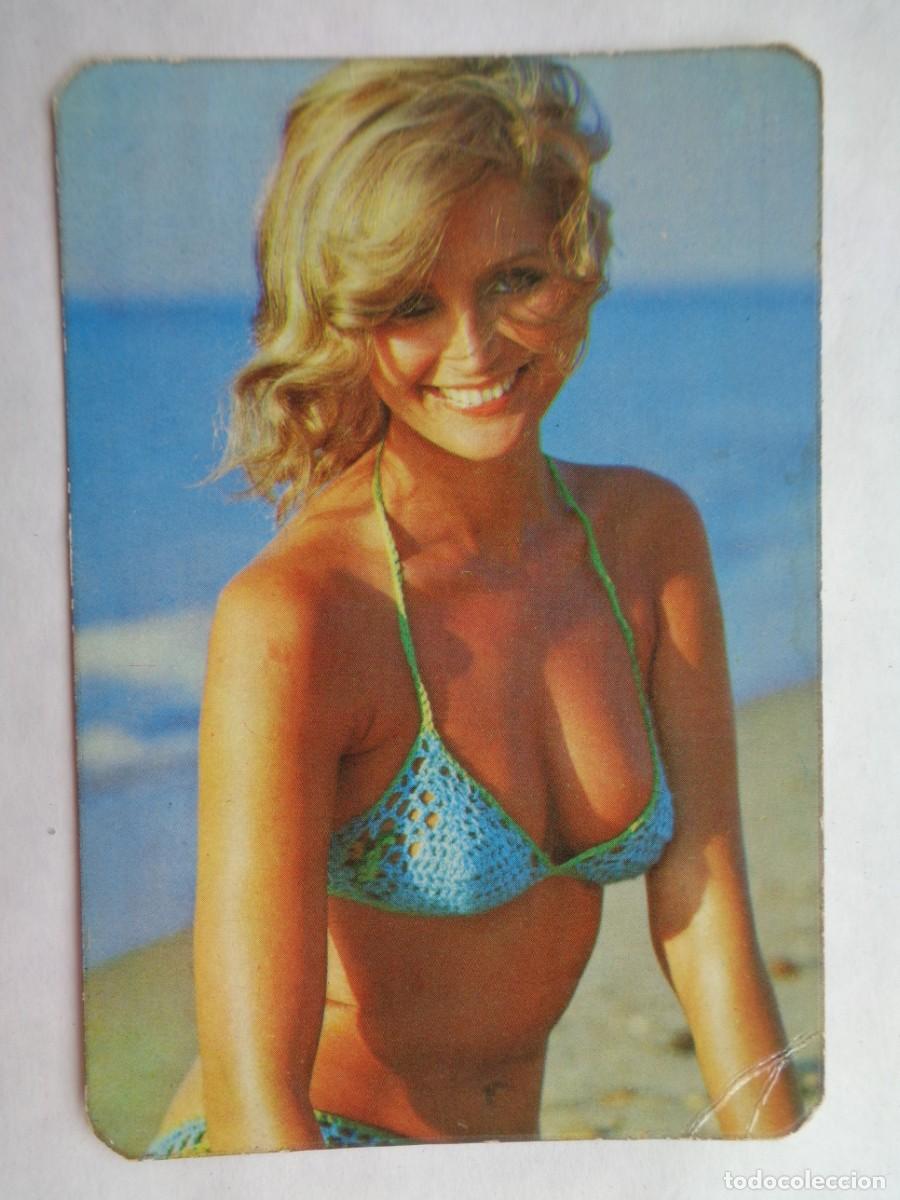 Coleccionismo calendarios: CALENDARIO DE BOLSILLO DE 1975 CON CHICA. PUBLICIDAD DESTILERIAS DE LICORES RICART, S.L. BARCELONA