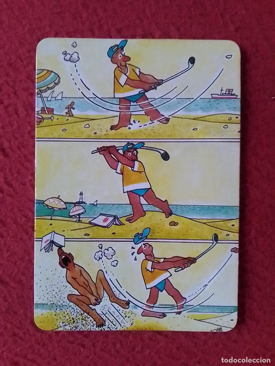Coleccionismo calendarios: ANTIGUO CALENDARIO DE BOLSILLO 1990 HS HARDWARE SOFTWARE ZAMORA JUGADOR DE GOLF HUMOR HUMOR&Iacute;STICO...