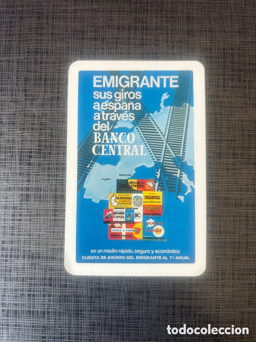 Coleccionismo calendarios: Calendario - almanaque Fournier Banco central 1976.