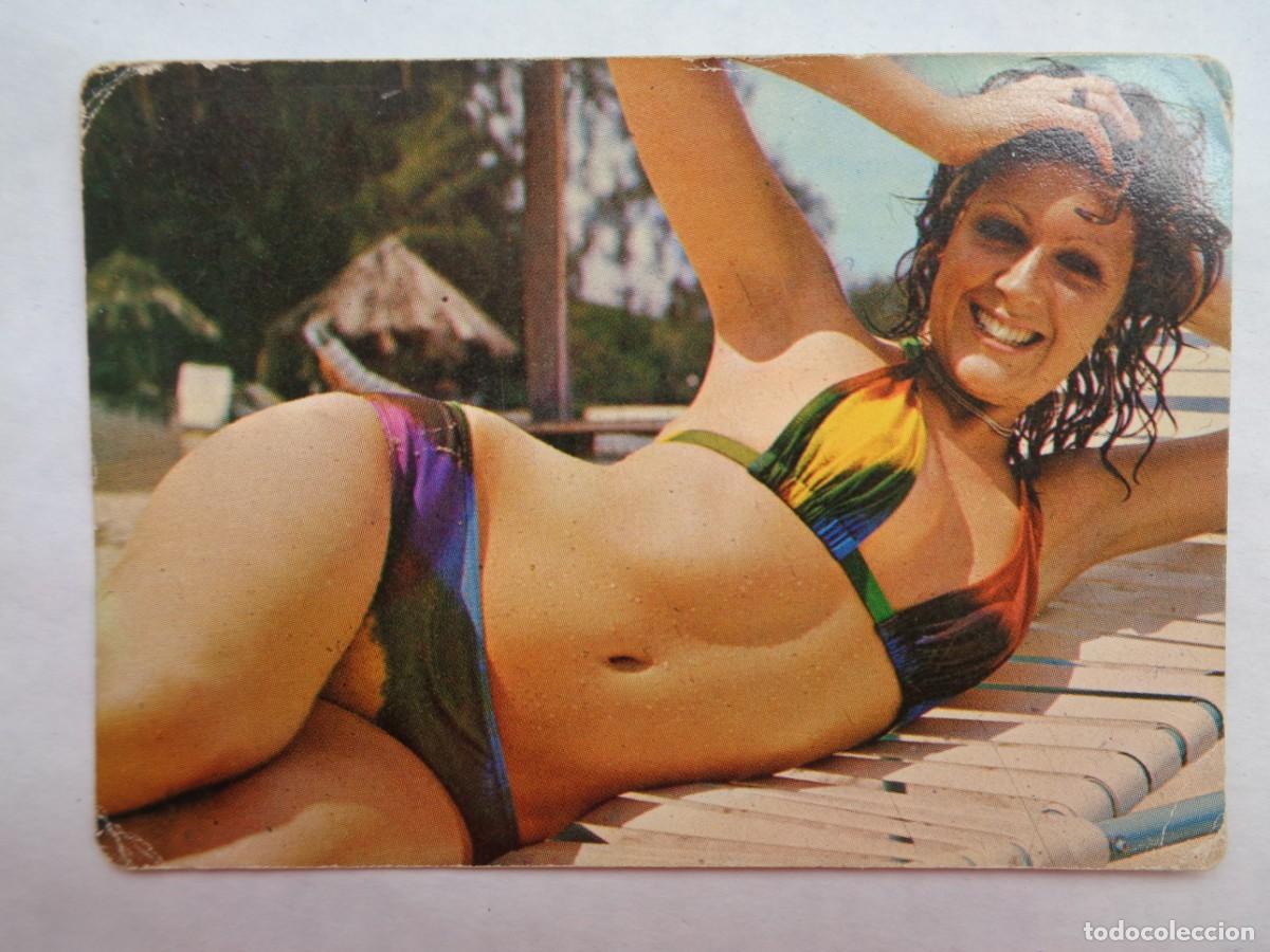 Coleccionismo calendarios: CALENDARIO DE BOLSILLO DE 1975 CON CHICA , PUBLICIDAD BAR CURRITO , CONSTANTINA ( SEVILLA )