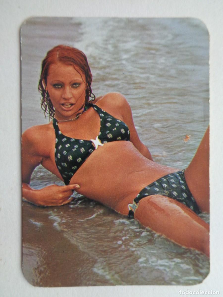 Coleccionismo calendarios: CALENDARIO DE BOLSILLO DE 1975 CON CHICA