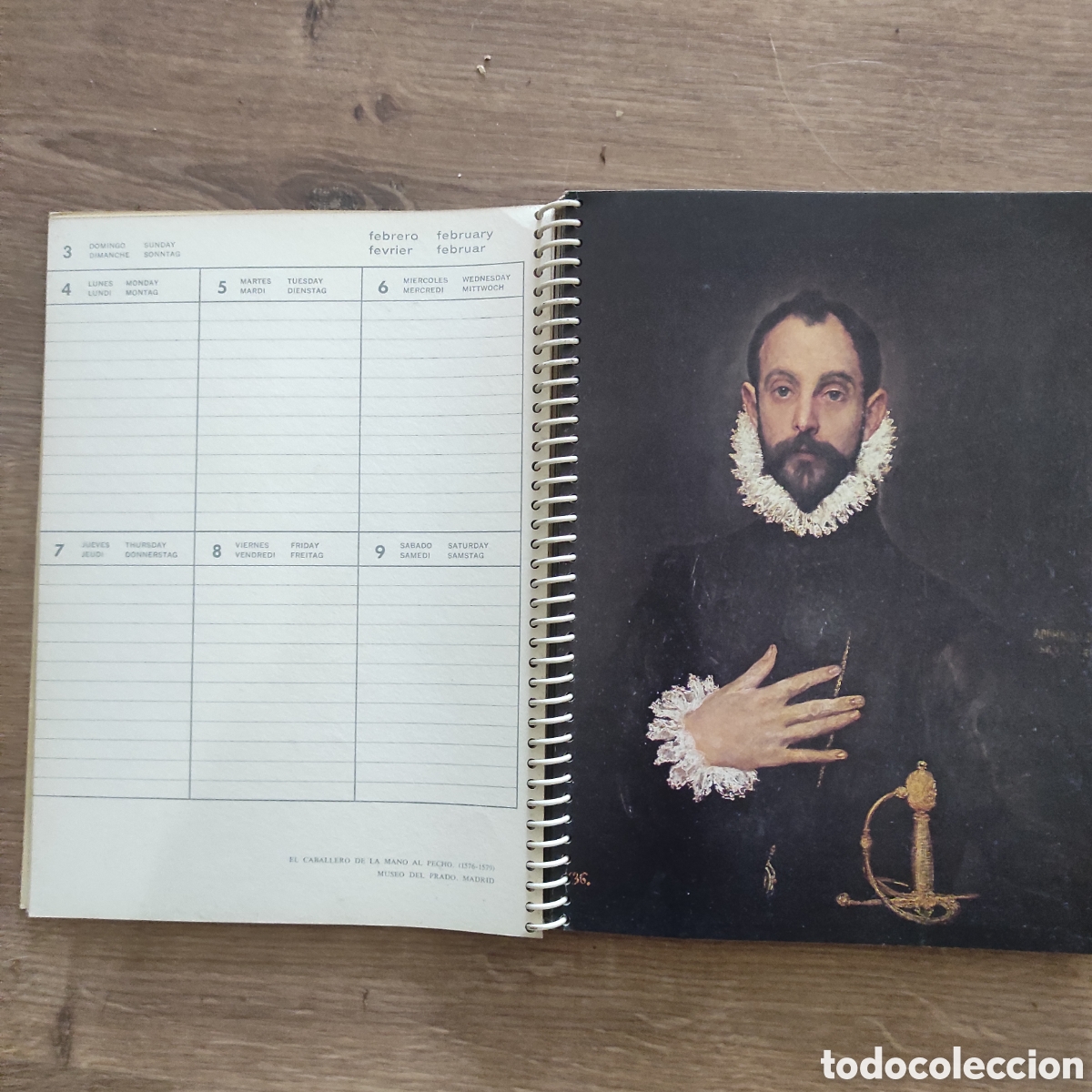 Coleccionismo calendarios: Agenda de 1974 - El Greco - Foto 6