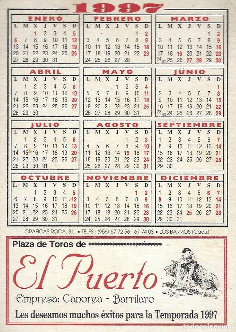 Coleccionismo calendarios: C533 CALENDARIO BOLSILLO-1997 - Foto 2